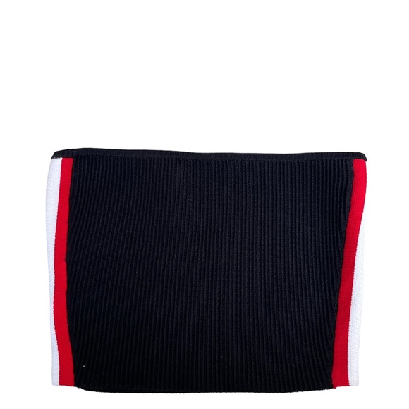 Babaton Ribbed Tube Top Crop Size XS Red And White Stripe EUC - Picture 6 of 6